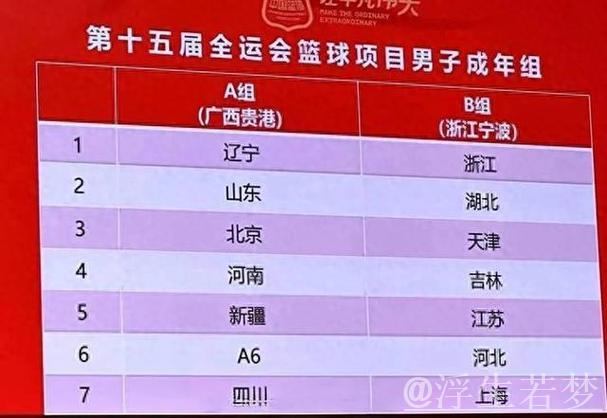 全运会男篮资格赛落幕 辽宁四川北京浙江强势晋级 全运会男篮资格赛落幕 辽宁四川北京浙江强势晋级